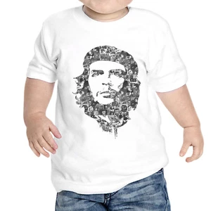 T-Shirt Neonato Multi Foto Che Guevara - Picture 1 of 1