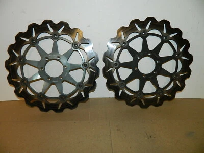 Braking Full Floating Front Brake Discs Rotors Ducati 996 748 900SS ST4 800SS - Image 1 of 3