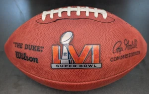 NFL Authentic Leather Wilson "The Duke" Football Super Bowl LVI Bengals VS Rams - Bild 1 von 3