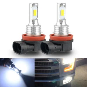 H11 -2x Kit Lampadina LED Faro Alto Basso Super Luminosa 8000K Bianco 360000LM - Foto 1 di 8