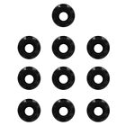 10Pcs Plastic Round Toggle Stopper Cord Locks End For Outdoor Sport 15Mm