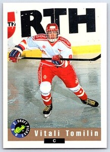 1992-93 Classic Draft Picks Vitali Tomilin Spartak Moscow #53