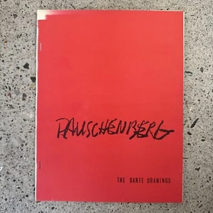 Rare—Rauschenberg: The Dante Drawings, text by Dore Ashton MOMA PB 1965 - Picture 1 of 5