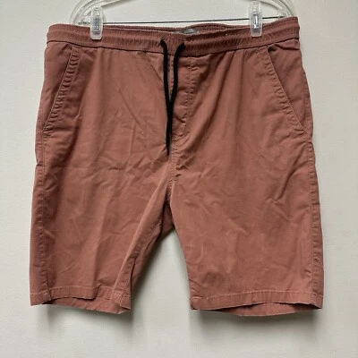 Pantalones Cortos PD&C Para Hombres XL Cintura Elástica Cordón Lona Botón Bolsillos Traseros Foto 1 de 4