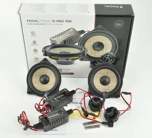 FOCAL IS MBZ 100 2-WAY 4" KIT, PREMIUM QUALITY FOR MERCEDES CLASS C / E/ S / GLS - Picture 1 of 8