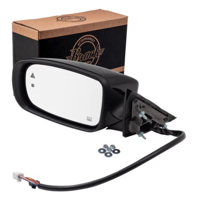 Espejo retrovisor eléctrico para cargador 2011-2019 memoria de detección de punto ciego izquierda térmica Foto 1 de 4