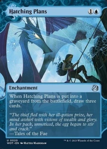 *MtG: 4x Hatching Plans - Wilds of Eldraine Enchanting Tales UC magicman-europe* - Bild 1 von 1