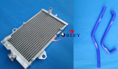 Radiador de aluminio y manguera azul para Yamaha Raptor 700 Raptor 700R YFM700 2006-2012 Foto 1 de 4