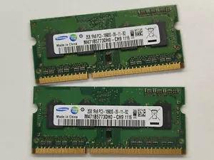 KIT 4GB (1 x 2gb) SAMSUNG 1Rx8 PC3-10600S-09-11-B2 - Foto 1 di 3