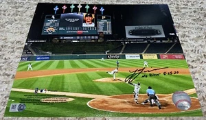 Lucas Giolito Autographed Chicago White Sox No Hitter 8x10 Photograph w/ date - Picture 1 of 2