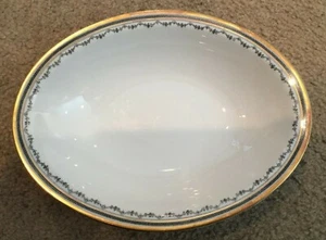 Vintage Paul Muller SEL5 Bavaria Oval Serving Bowl 10" Porcelain Serving Bowl - Picture 1 of 5