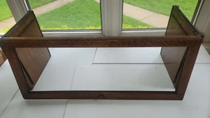 Antq Gunn Barrister Bookcase Oak 2 Side Panels & Door 13" Arts & Crafts Mission - Picture 1 of 18