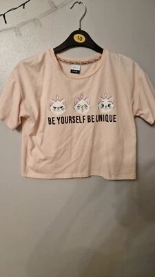 Disney George Marie Crop Tshirt - Age 10-11 - Image 1 of 4