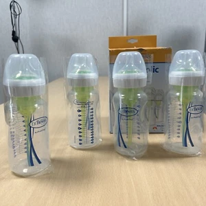 Dr Brown's Natural Flow Anti-Colic Options+ Wide-Neck Baby Bottle, 9oz/270 ml, 1 - Picture 1 of 7