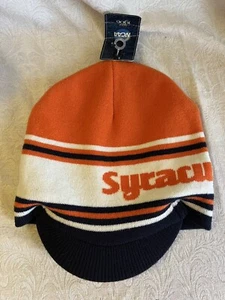Syracuse University Orangemen Strickmütze mit Krempe Neu mit Etikett - Bild 1 von 2