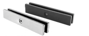180 Glass to Glass Slim Connector Clamp Bracket SS316- Pool Fencing, - Picture 1 of 8