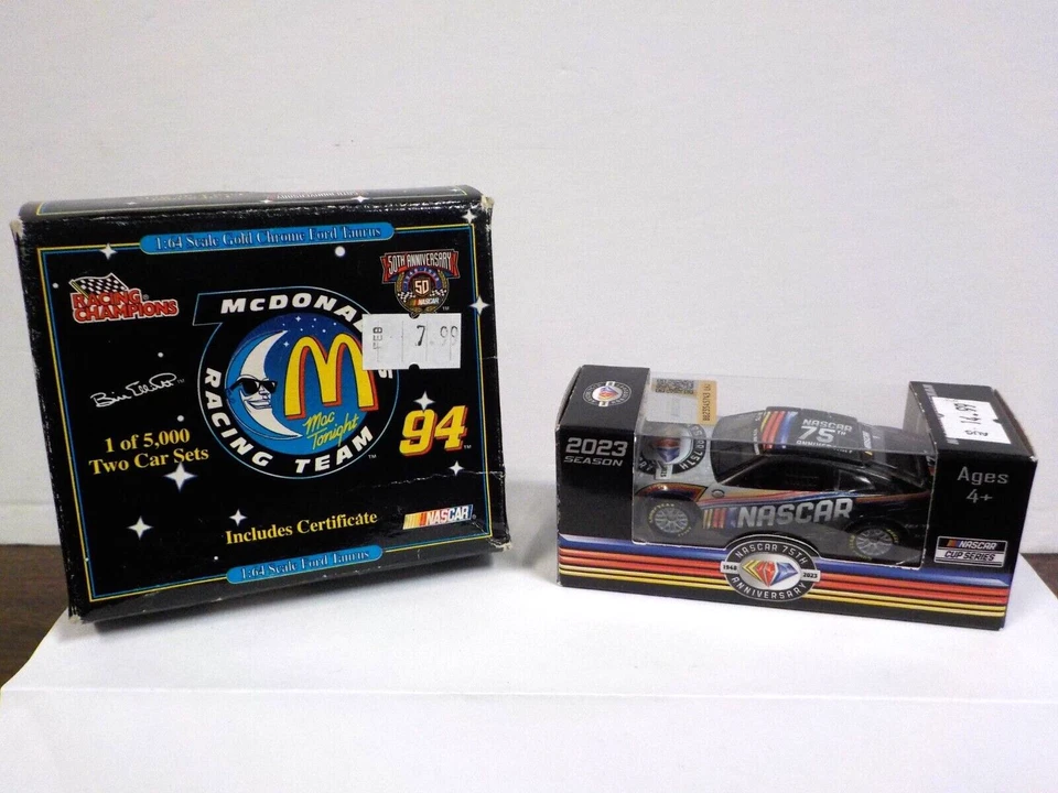 C0422 Varios NASCAR Hot Wheels/Racing Action 75 aniversario Lote de coches & Mac Tonight" Foto 1 de 4