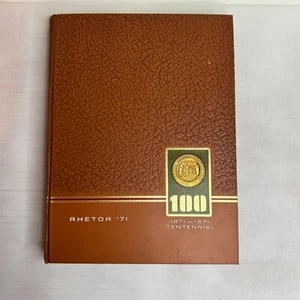 Rhetor Yearbook 1971 Central Missouri State University Warrensburg MO CMSU 100yr - Picture 1 of 15