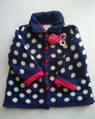 Suéter First Impressions Play 18 Meses Niña Flores Lunares 25-27 libras Foto 1 de 4