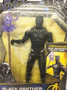 Hasbro Marvel Black Panther Vibranium Gear Actionfigur Avengers - Bild 1 von 3