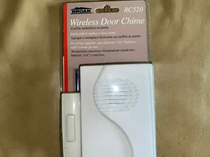 New Broan Wireless Door Chime, RC520 - Picture 1 of 4