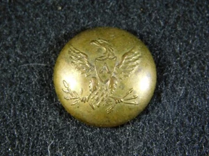 Botón de artillería de Estados Unidos década de 1820 raro sello de fondo sobregolpado - Imagen 1 de 3