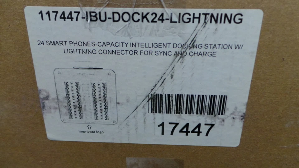 DATAMATION PARA IPHONE 117447-IBU DOCK 24 ESTACIÓN DE ACOPLAMIENTO INTELIGENTE LIGHTNING Foto 1 de 3