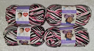Red Heart Baby Hugs Fairy Tale "Princess" Yarn Lot Of 4 Skeins Medium Worsted - Picture 1 of 2