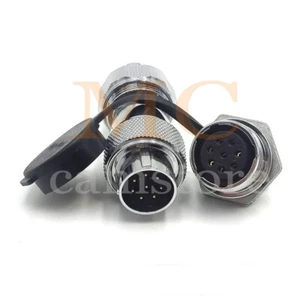 WS20 8Pin Waterproof IP67 Aviation Industrial Plug Socket - Picture 1 of 7