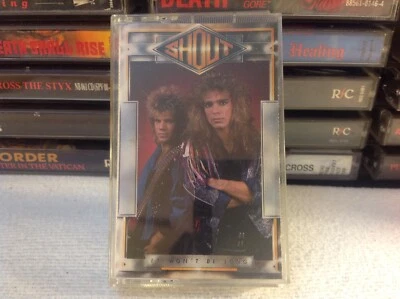 SHOUT IT WON'T BE LONG RARE AOR CHRISTIAN METAL CASSETTE '88 KEN TAMPLIN STRYPER - Image 1 of 4