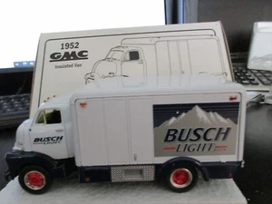 1995 First Gear-" BUSCH LIGHT " 1952 GMC Insulated Van 1/34 Die-Cast #19-1622 - Picture 1 of 13