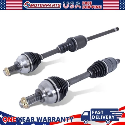 2X Eje delantero CV lado conductor y pasajero para BMW 325xi 330xi 2001-2005 Foto 1 de 4