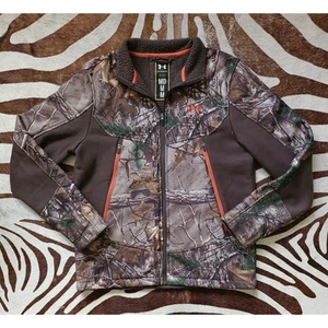 Under Armour Ayton Jacket Mens M Brown Camo UA Storm Realtree AP Xtra Cold Gear - Picture 1 of 6