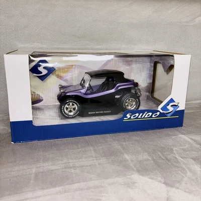 Meyers Manx VOLKSWAGEN VW Buggy 1:18 Solido Soft Roof Purple Metallic - Immagine 1 di 4
