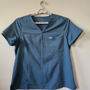 FIGS Catarina Scrub Top Women’s Size XXL One Pocket Green Nurse Medical - Picture 1 of 8