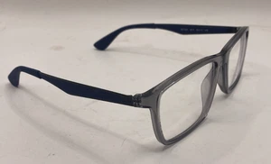 Ray Ban BRILLE NUR GESTELL RB7056 5814 BLAU 55-17-145 - Bild 1 von 7