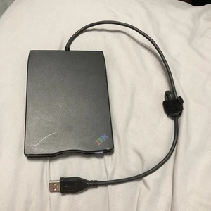 Vintage IBM Portable Diskette Drive, USB 3.5 inch - Picture 1 of 3