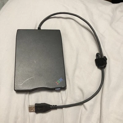 Vintage IBM Portable Diskette Drive, USB 3.5 inch - Image 1 of 3