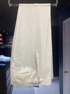 Pantalones Tom Ford para hombre blanco roto 50 % viscosa rayón y 50 % seda - Imagen 1 de 2