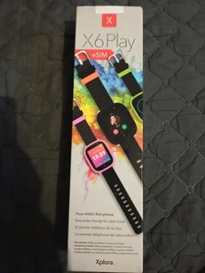 XPLORA X6 Play Kinder Smartwatch - Schwarz   - !!!ANGEBOT!!! - Bild 1 von 4