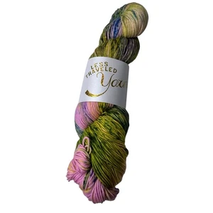 Less Travel Yarn Lava Lamp Outspoken Collection Paloma Fingering 90/10 SW Merino - Picture 1 of 7