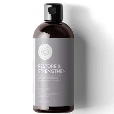 Hair Loss Shampoo to Restore and Strengthen, Large 16 Ounce, DHT Blocker Sham... - Image 1 of 4