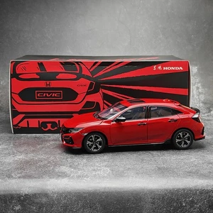 Modellino auto 1:18 Honda Civic Hatchback lega metallo pressofuso auto giocattolo per adulti rosso - Foto 1 di 10