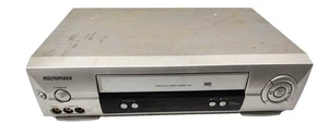 2x micromaxx VHS Video Cassette Recorder Rekorder teilweise funktionsfähig - Bild 1 von 4