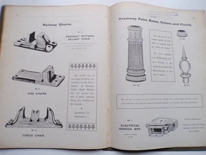 1920 Trade Catalogue MATTHEW SWAIN Ltd RAILWAY FOUNDRY IRON Gates Railings Seats - Imagen 1 de 24