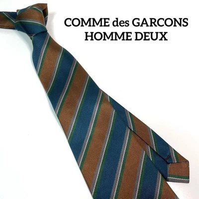 COMME DES GARCONS HOMME Exclusive High-End Line Luxury Tie Necktie Mens SILK #2 - Image 1 of 3