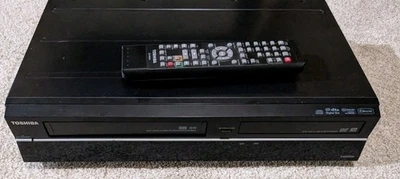Toshiba DVR670KU VCR DVD Combo VHS DVD Dubbing Recorder W Remote **Please Read** - Image 1 of 4