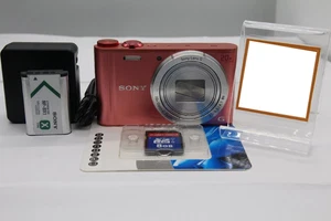Sony Cyber-shot DSC-WX350 pink Digitalzoom 4x Kamera nur Japanisch Set Japan - Bild 1 von 4