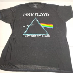 Pink Floyd Dark Side Of The Moon Black Super Thin T-Shirt Men's Size 2XL - Picture 1 of 4