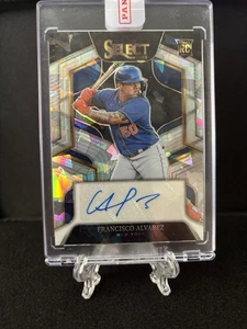 Francisco Alvarez 2023 Select Autograph Rookie Cracked Ice #12/23 Mets #RS-FA - Picture 1 of 4